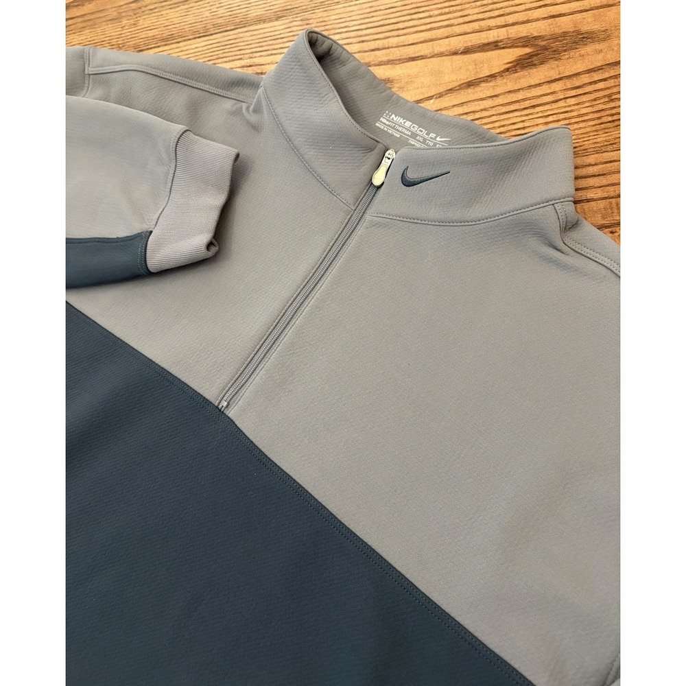 Nike‎ Golf Men's 2XL NikeFIT Therma 1/4 Zip Pullover Fleece Sweatshirt